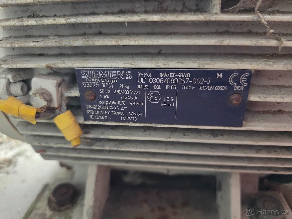 Elektomotor Siemens, Čerpadla LPG 2 ks - 2