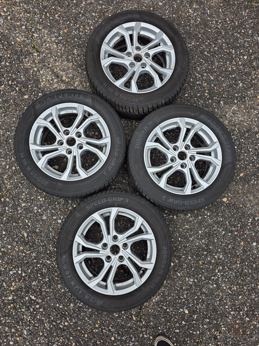 Brock Renault RE2 6.5x16 5x114.3 ET 41 + Semperit pneu - 2