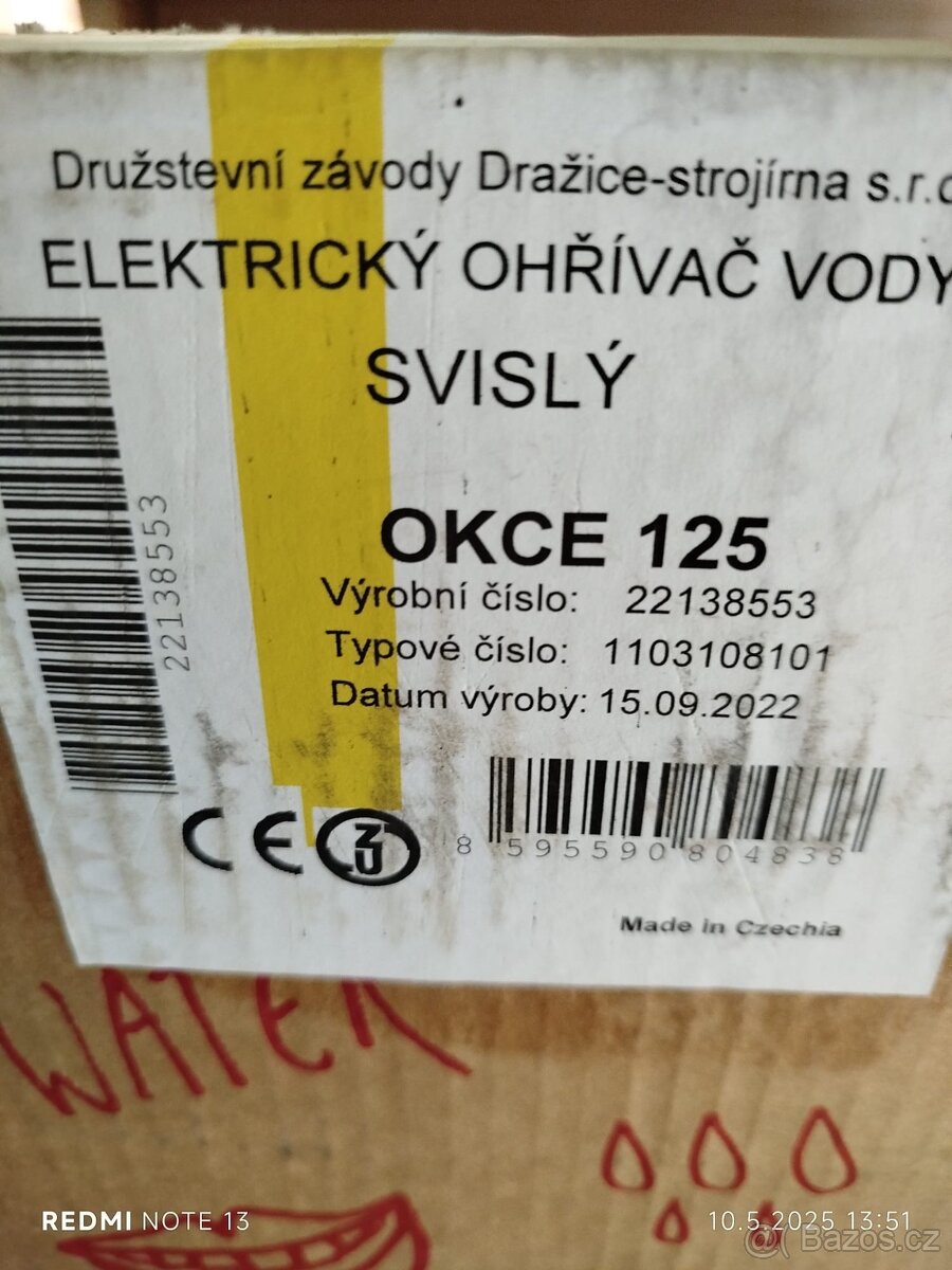 Prodám elektrický ohřívač vody - 2