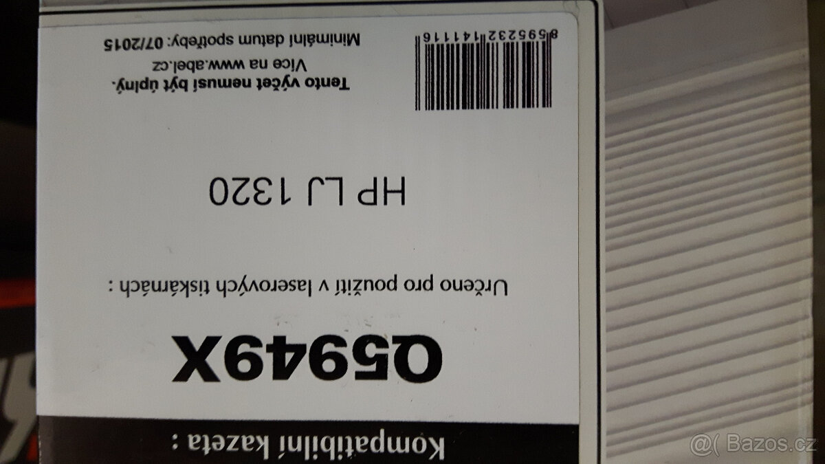 Tonery a cartridge do tiskáren, kopírek různé - 2