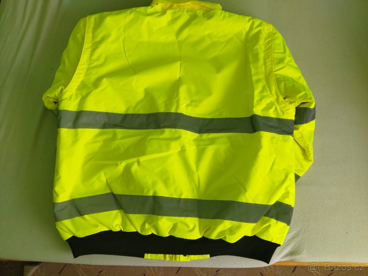 Reflexní zimní bunda pánská - 2