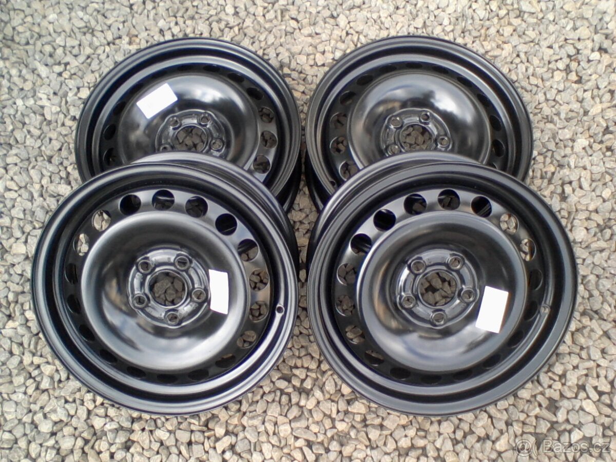 15 plechové disky Škoda Fabia IV,VW Polo,Seat Ibiza,Audi A1 - 2