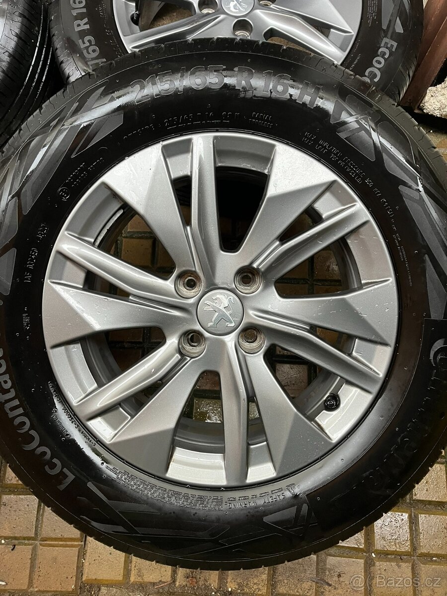 215/65 R16 Peugeot alu kola letní pneu - 2