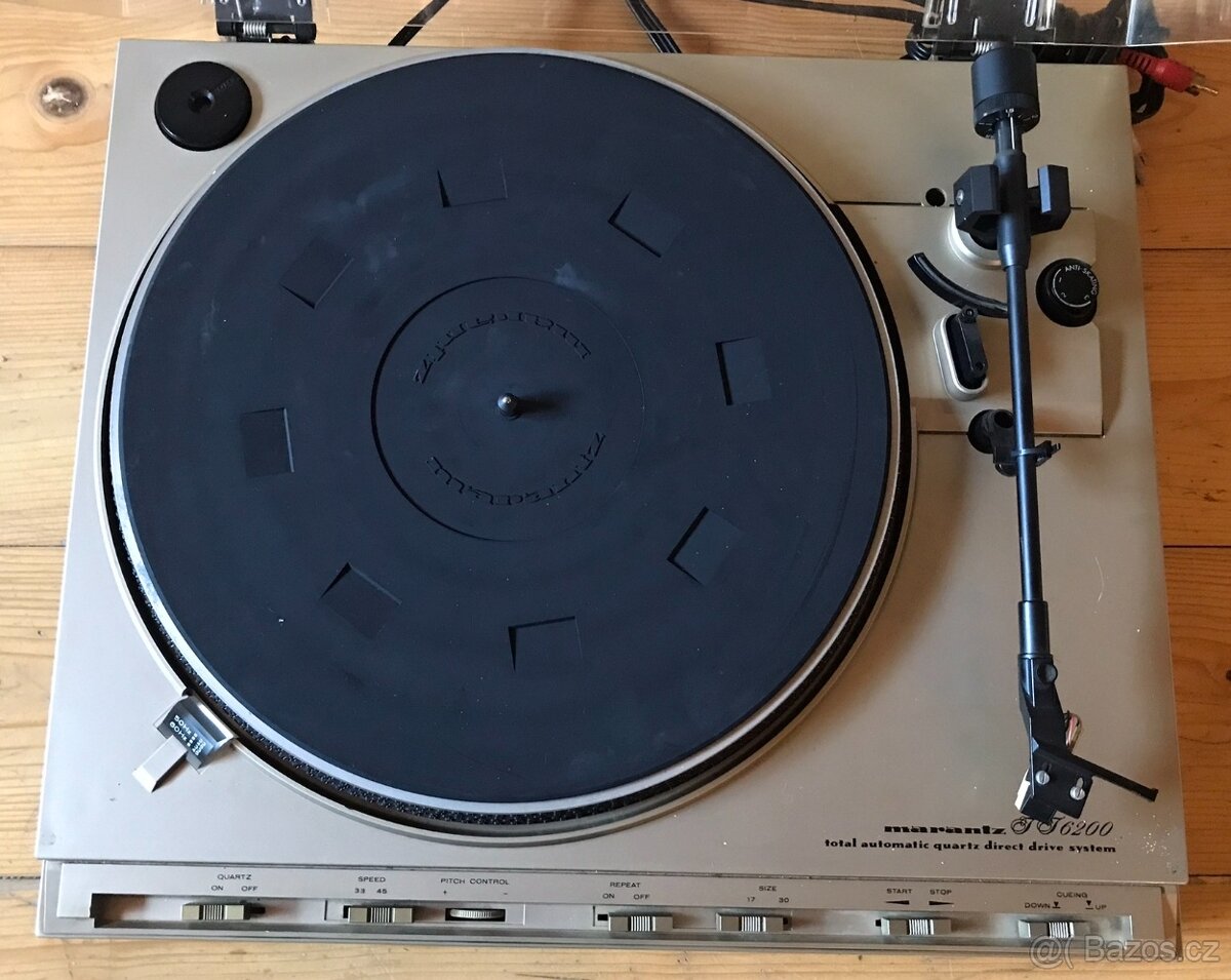 LUXUSNÍ GRAMOFON MARANTZ TT-6200 (1981) PŘÍMÝ NÁHON ,PLNÝ AU - 2