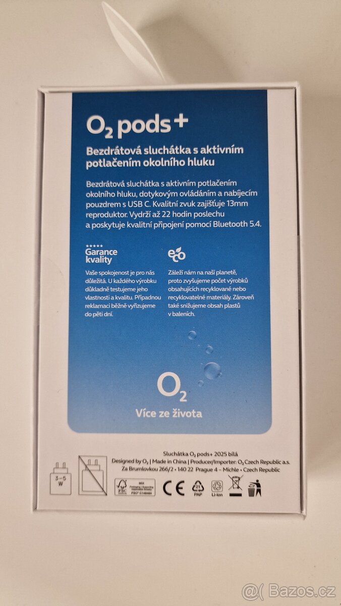Bezdrátová sluchátka 02 pods - 2