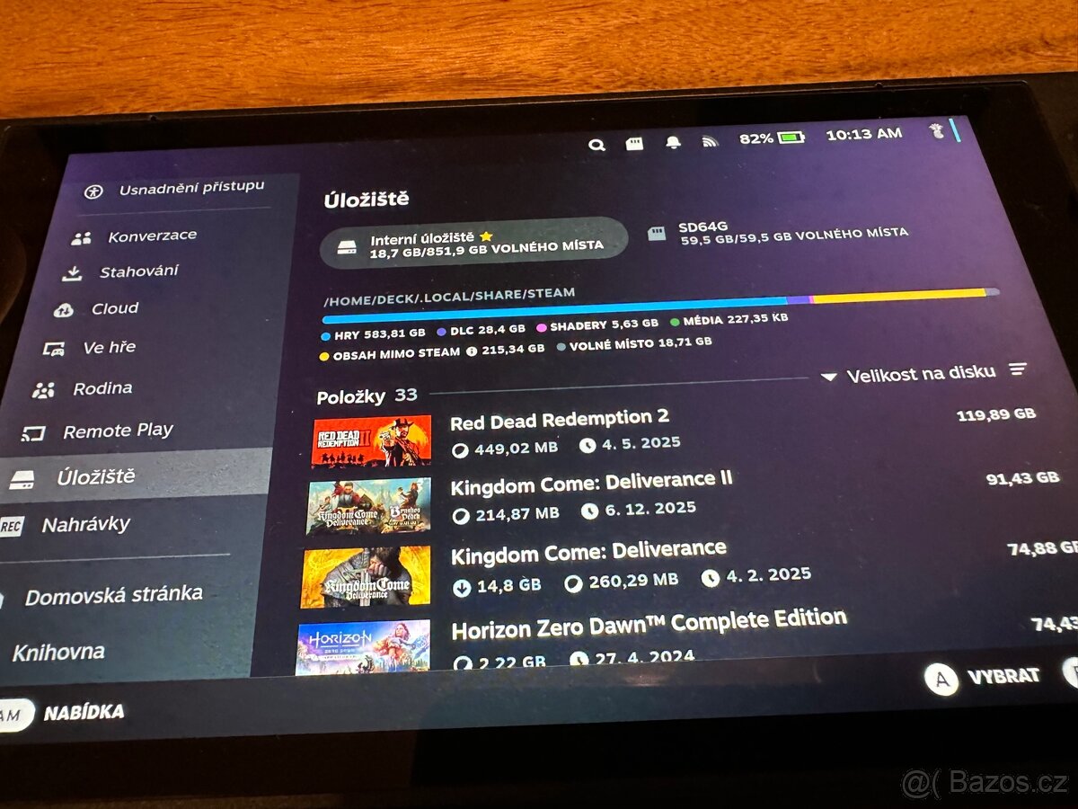 Steam deck lcd 930gb - 2