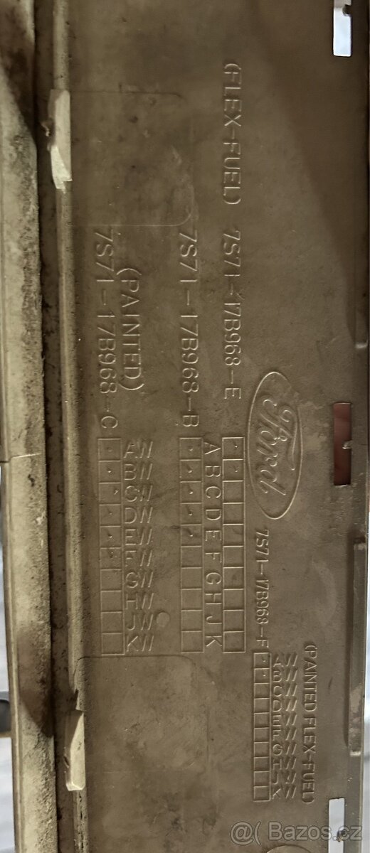 Spodní maska předního nárazníku focus mk4 2007 - 2