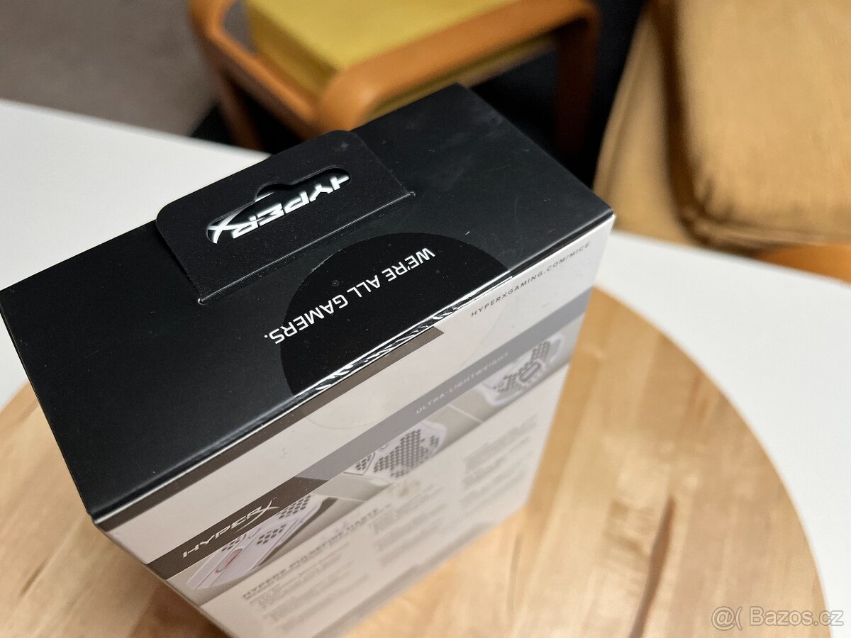HyperX Pulsefire Haste Wireless – Bílá | NOVÁ, ZAPEČETĚNÁ - 2