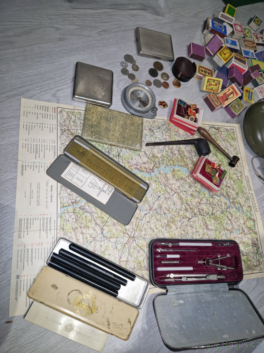 KRABICE STARÝCH RETRO VĚCÍ / SBĚRATELSKÝ MIX - 2