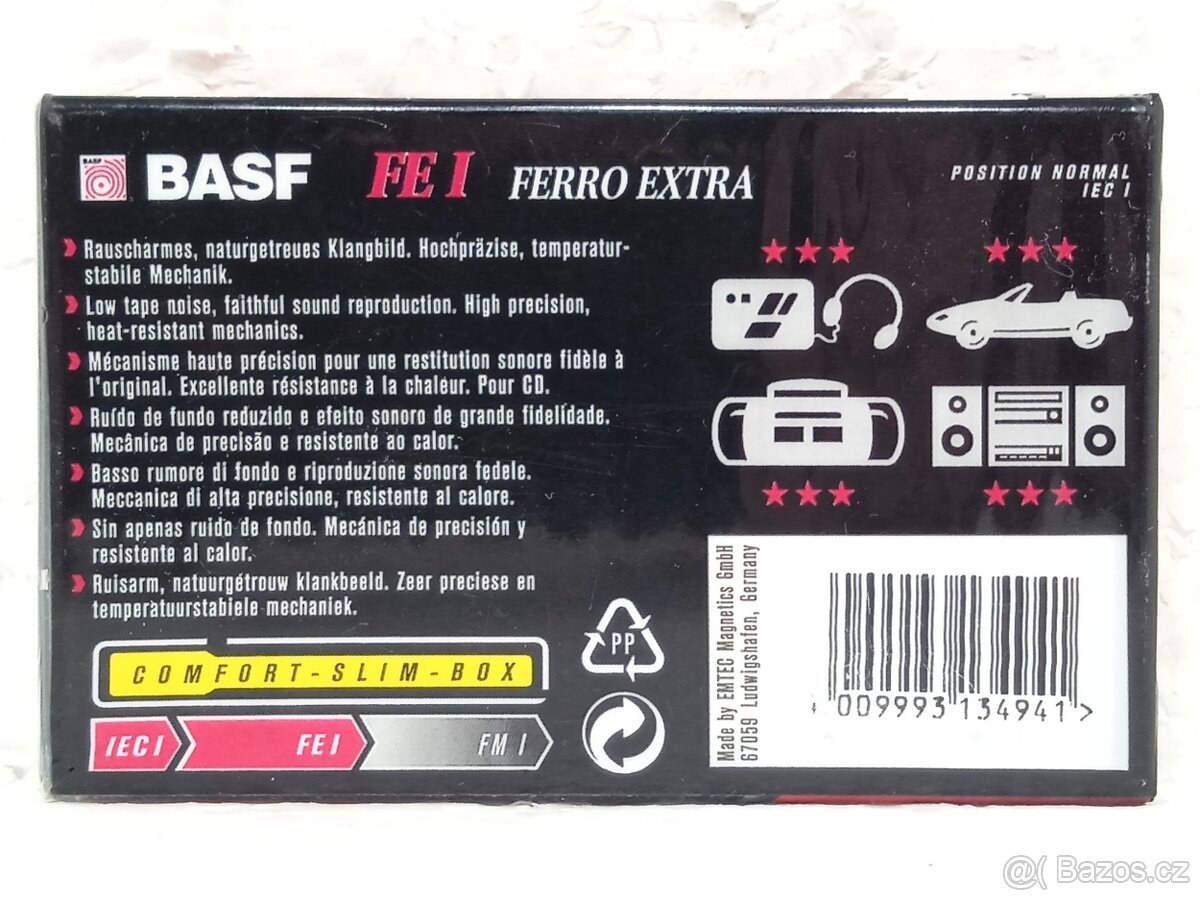 BASF FE I 90 Retro Audiokazeta - 2