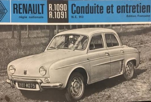 Koupím N.D. na Renault Dauphine - 2