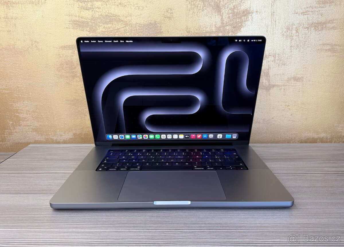 MacBook Pro 16" 2021 M1 Pro 16GB 512GB šedý - 2