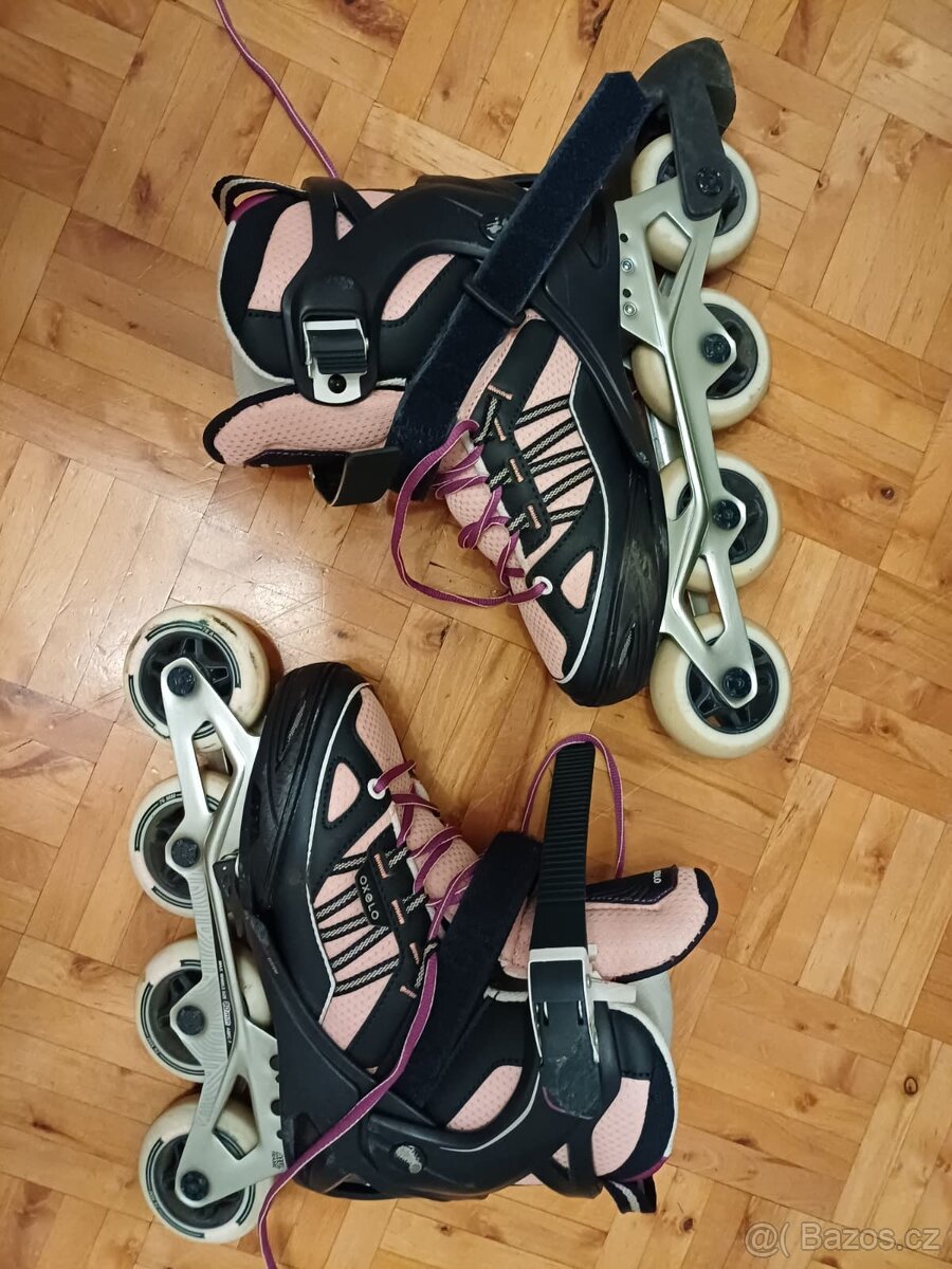 Dětské kolečkové brusle Oxelo 35-38 - 2