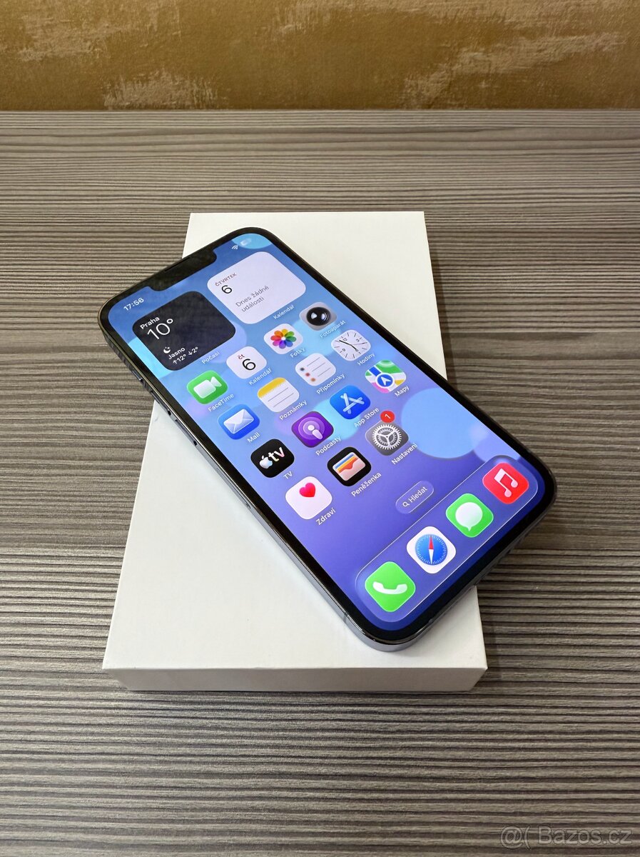 Apple iPhone 13 Pro 256GB blue, baterie 100% - 2
