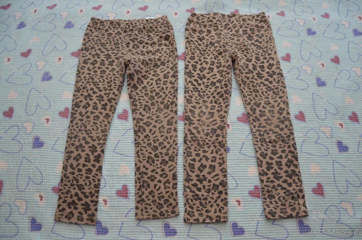 116 Zlaté elastické džíny rifle džegíny H&M - 2