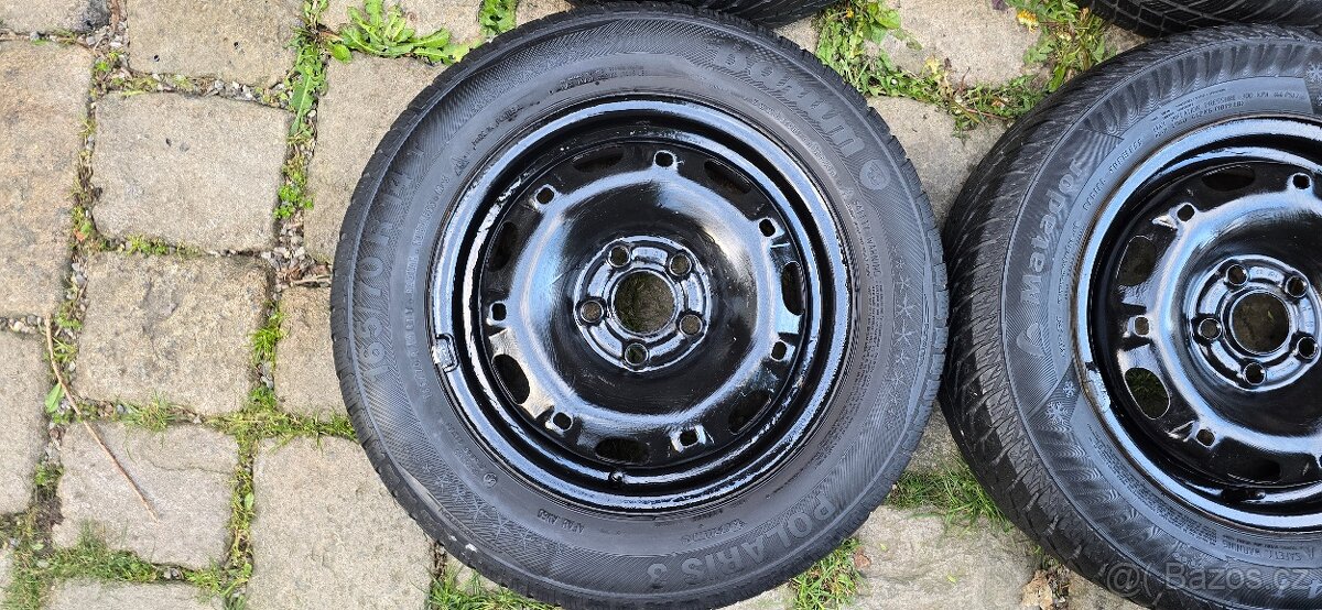 14" disky s pneu 165/70/14 (Fabia, POLO) - pošlu - 2