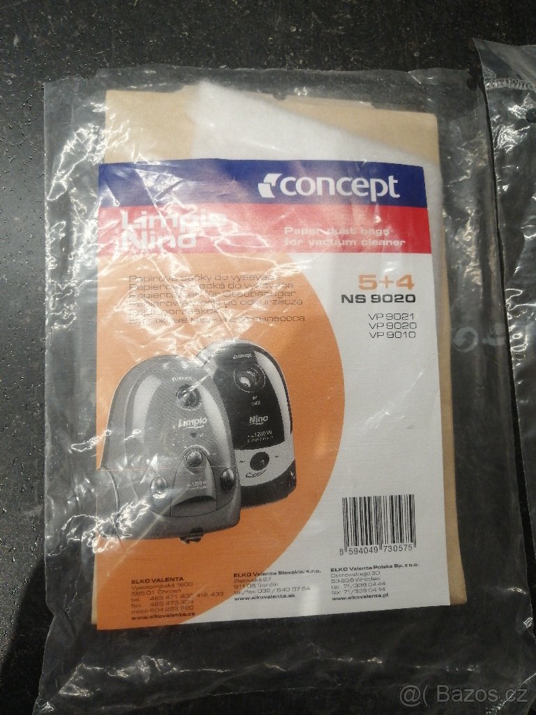 Sáčky do vysavače Concert - 2