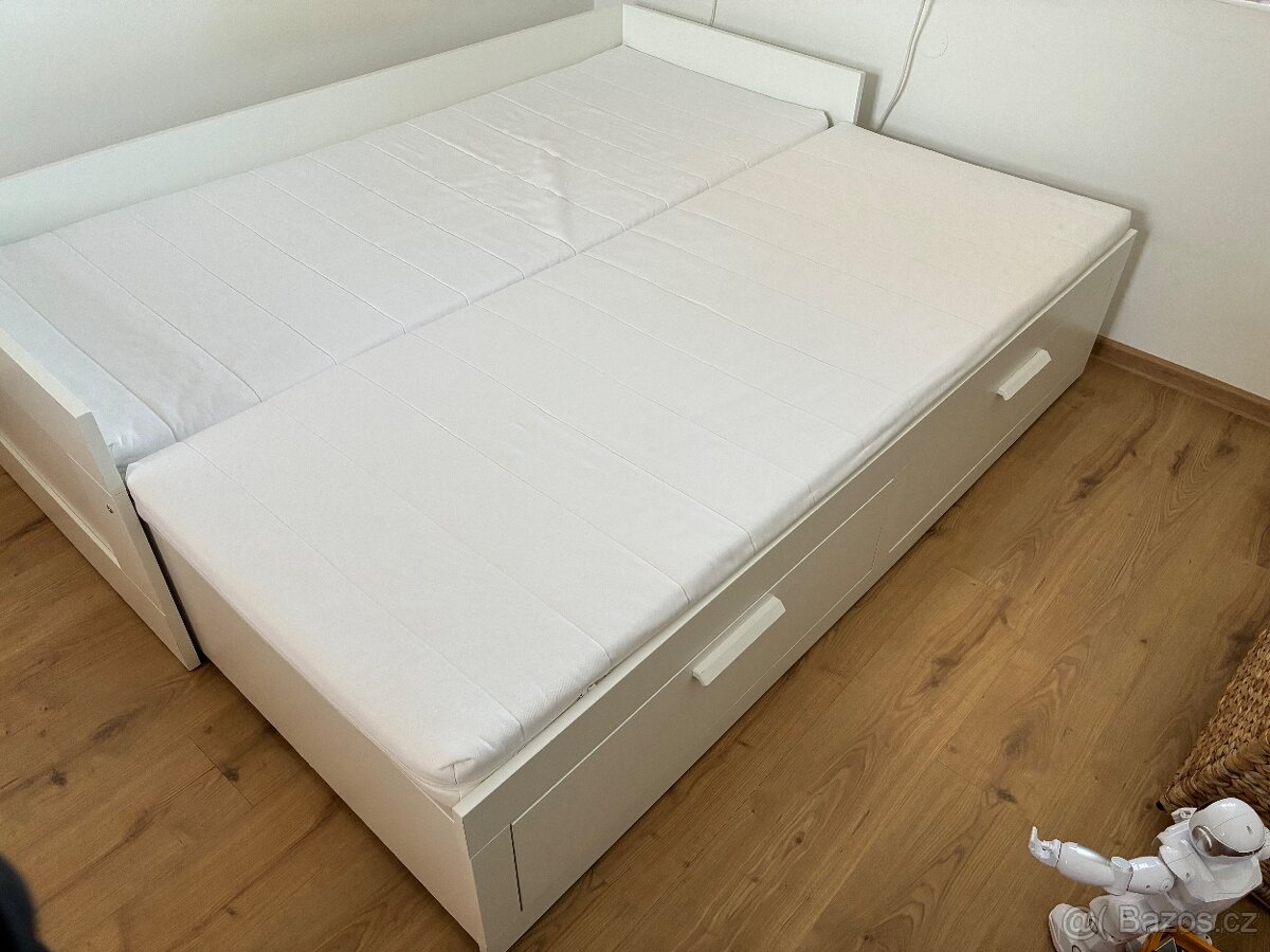 Rozkládací postel Ikea BRIMNES - 2