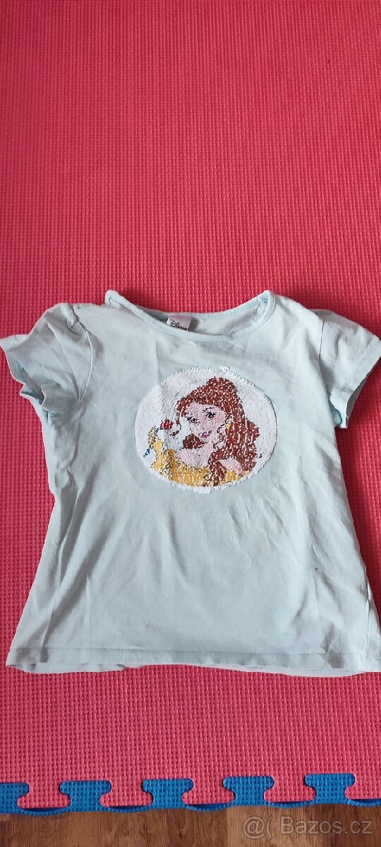 Tričko s flitry - 2