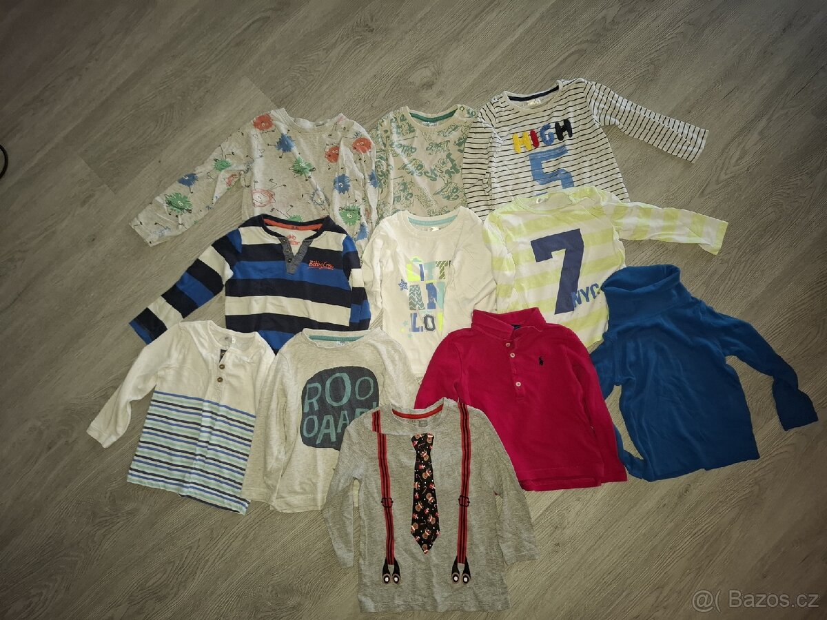 Set triček 86-92 - 2