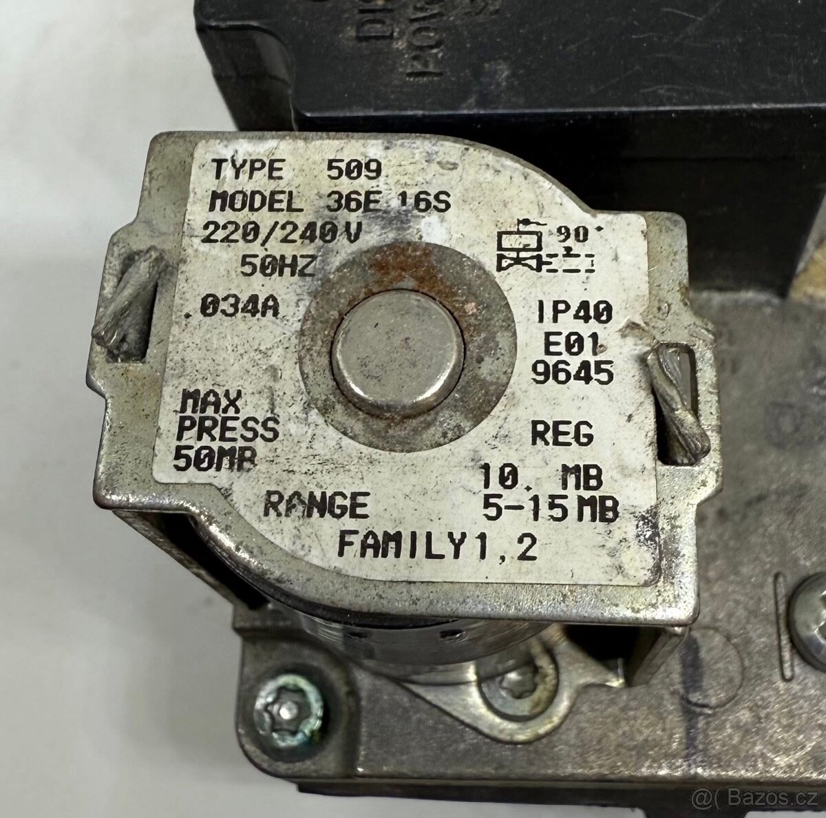 Plynový ventil Honeywell Type 509 - 2