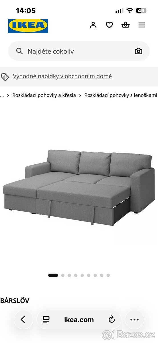 Rozkládací pohovka - 2