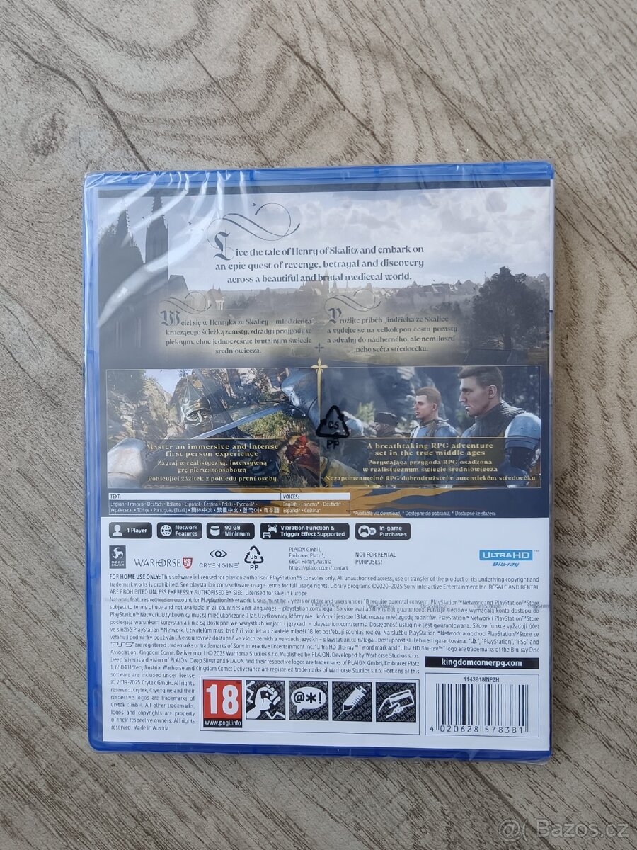 Kingdom Come: Deliverance 2 PS5 - 2