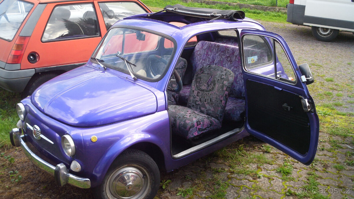 Fiat 500 D Trasformabile Protivítr - 2