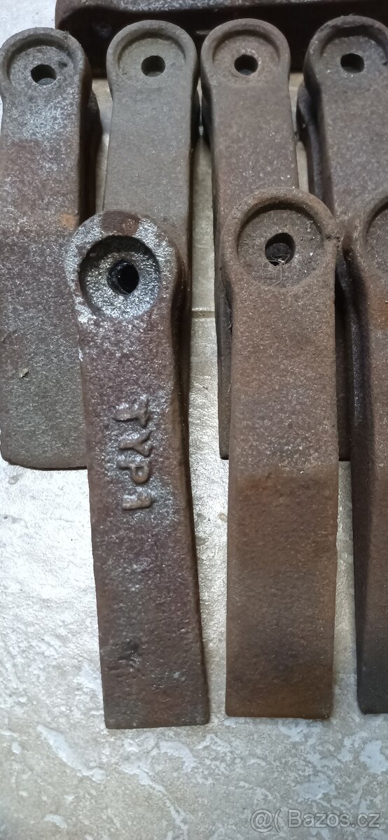 Zuby na lžíci, lopatu, radlici - 2