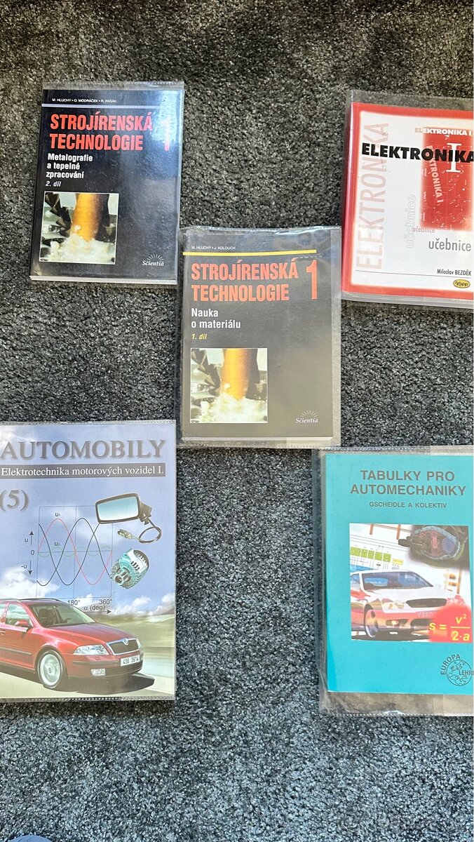 Učebnice, ceny v popisu - 2