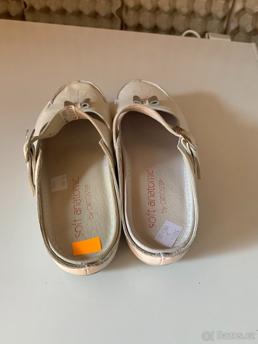 Obuv Rea 050346 bílá, stříbrná vel: 38 - 2