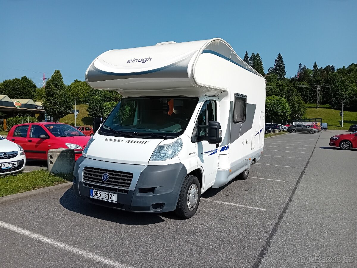 OBYTNÝ AUTOMOBIL FIAT ELNAGH 60000 KM - 2