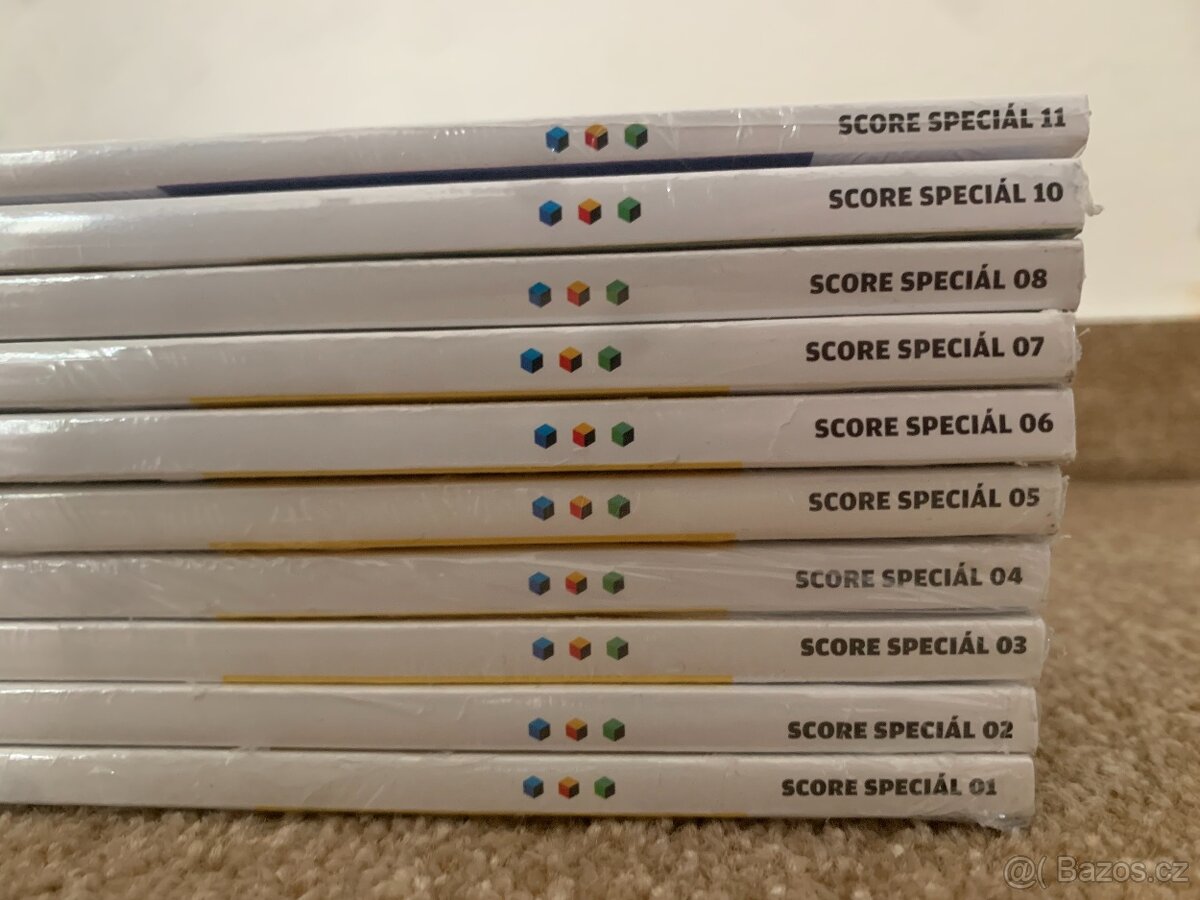 Časopisy Score Minecraft - 1, 2, 3, 4, 5, 6, 7, 8, 10, 11 - 2
