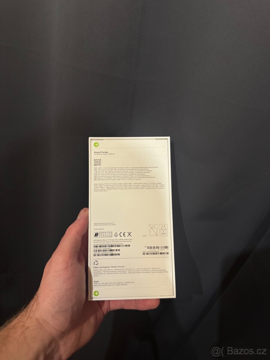 Apple iPhone 17 Pro Max 256 Silver / záruka 3 roky - 2
