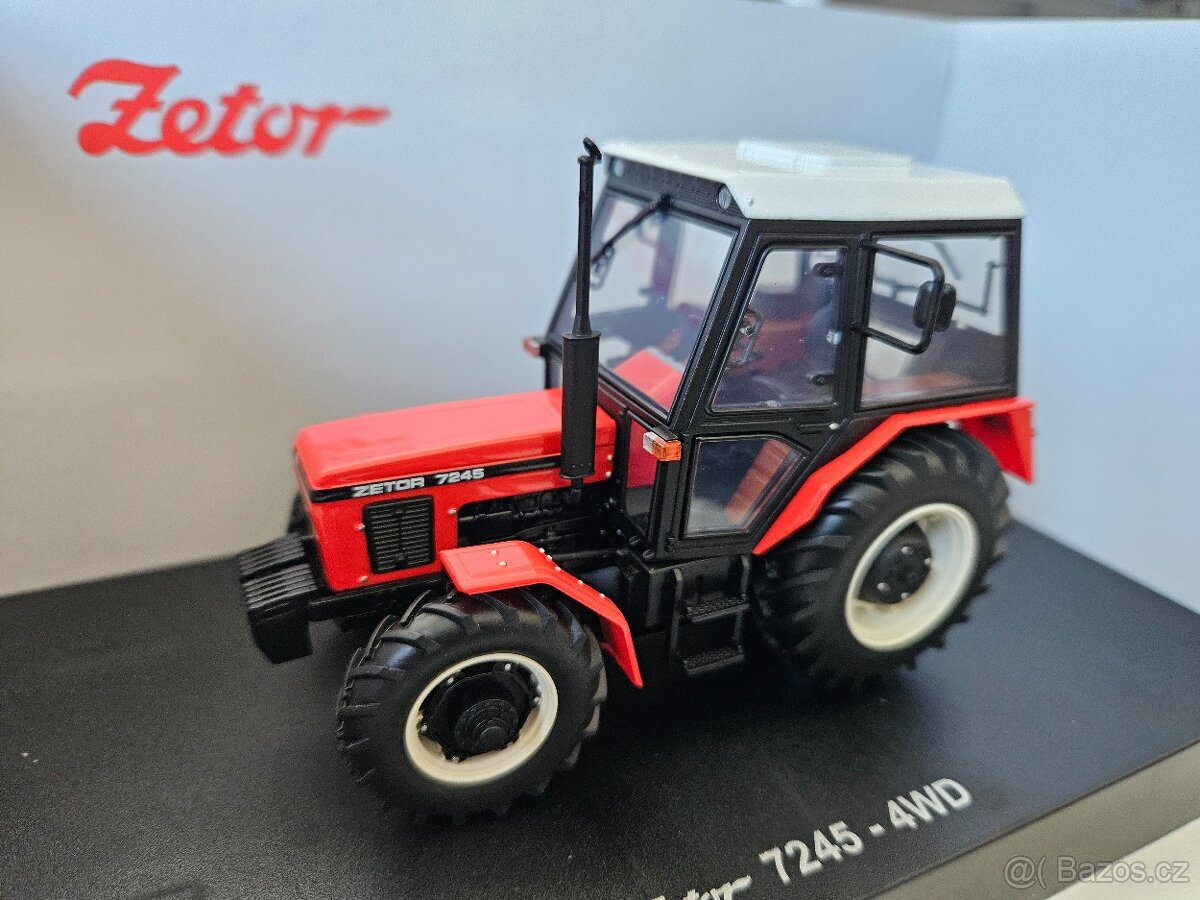 Kovový model traktor ZETOR 7245 UH 1:32 - 2
