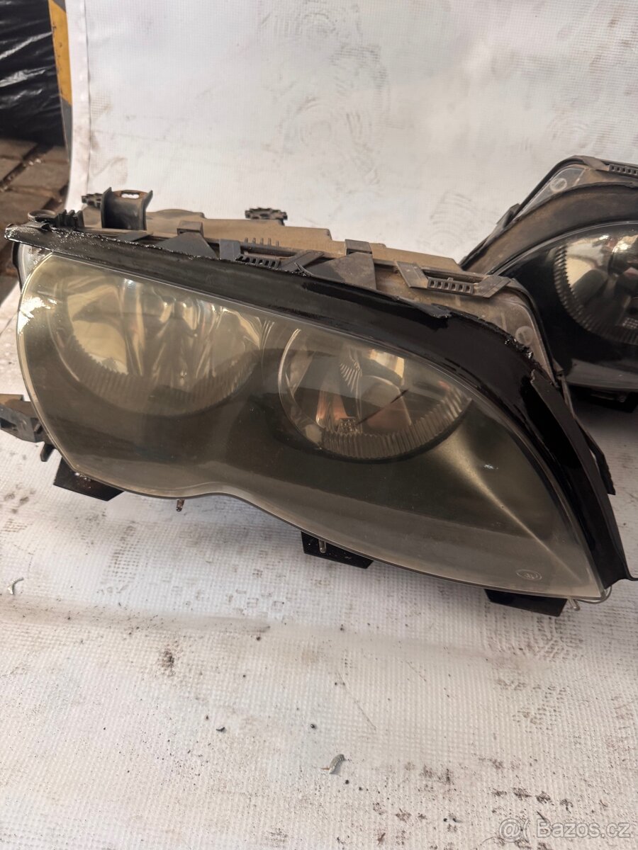 Světla BMW E46 po face - 2