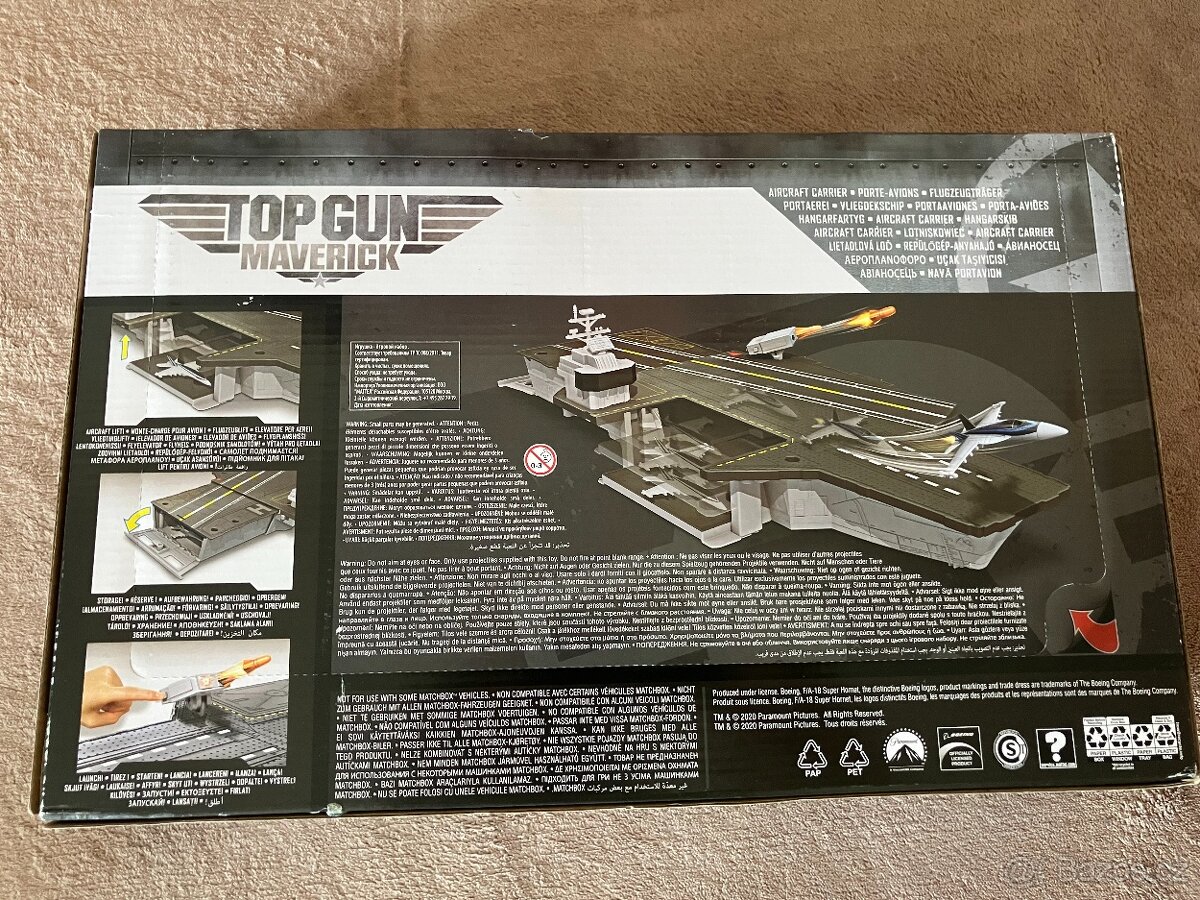 Stavebnice letadlová loď 51cm - 2