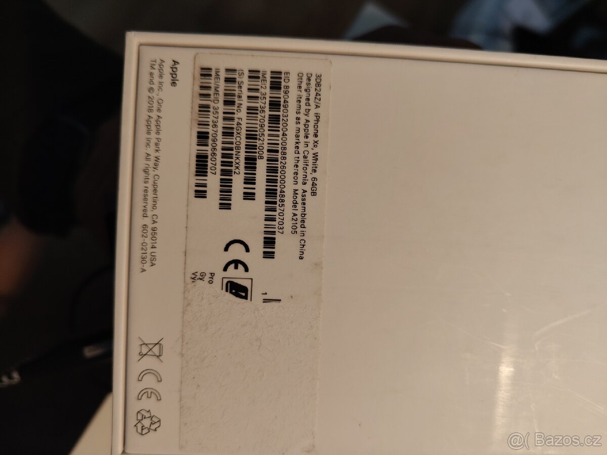 iPhone xR 4/64Gb White. Stav A - 2