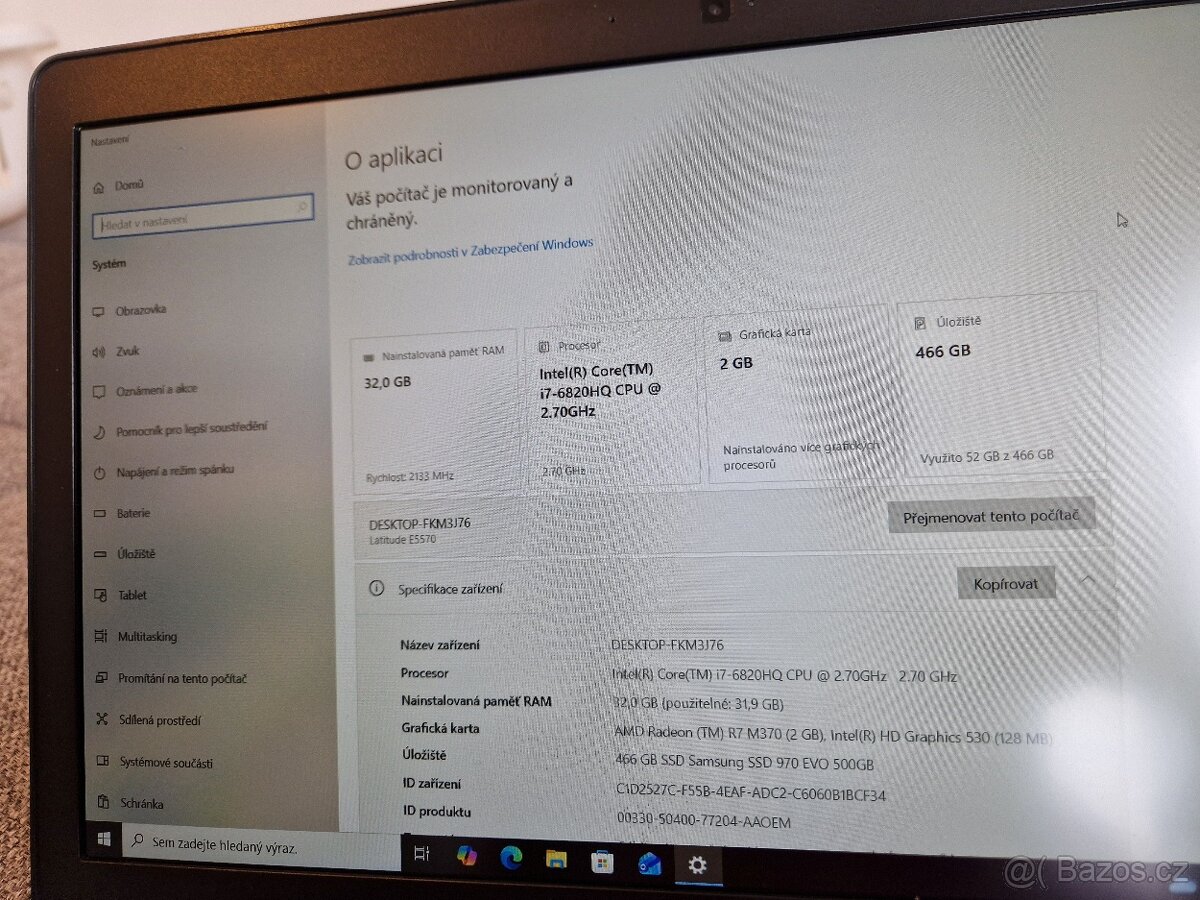 Notebook Dell E5570 v TOP konfiguraci - 2