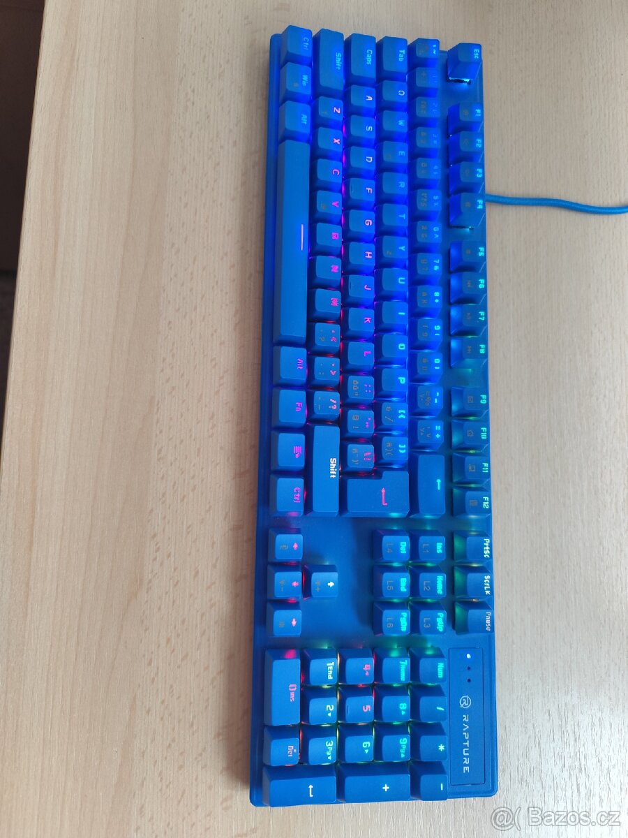 Herní mechanická klávesnice Rapture X-RAY Otemu Red - 2