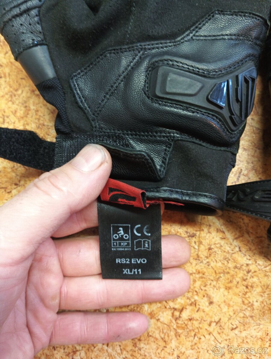 Kožené krátké rukavice - 2