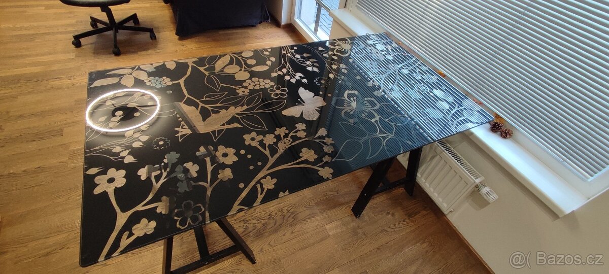 Skleněný stůl (deska) - 2