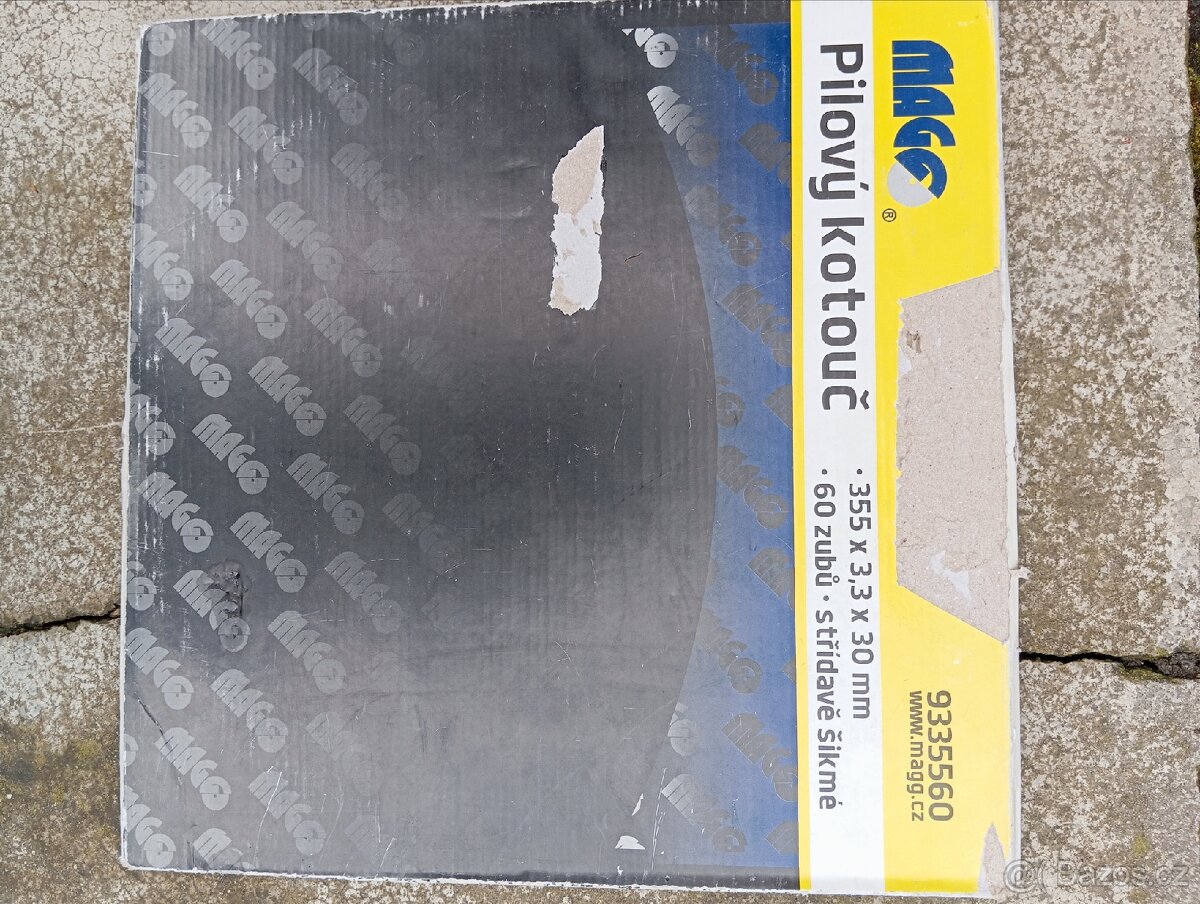 Prodám kotouč do cirkulárky. - 2