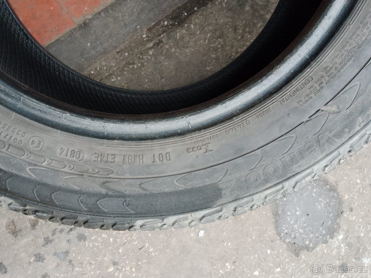 195/70/15c 104/102r Continental - letní pneu 2ks dodávkové - 2
