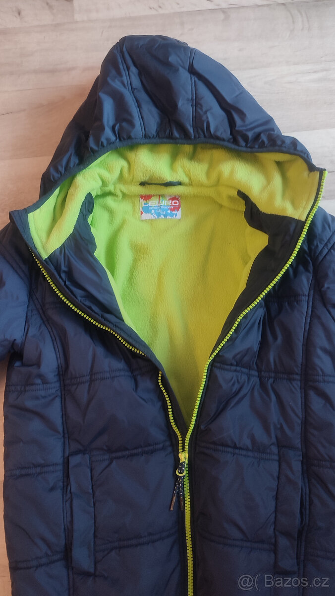 Chlapecká zimní bunda v.140/146 (zn.Lewro)-super stav - 2
