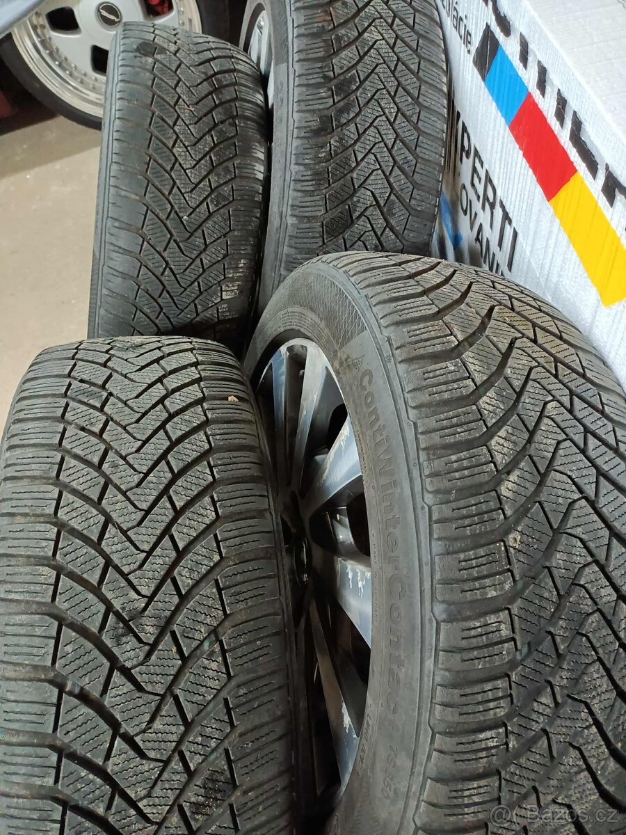❄️zimNe 4ks alu disky orig. Volvo 5x108 R17 225/50 r17 5mm - 2