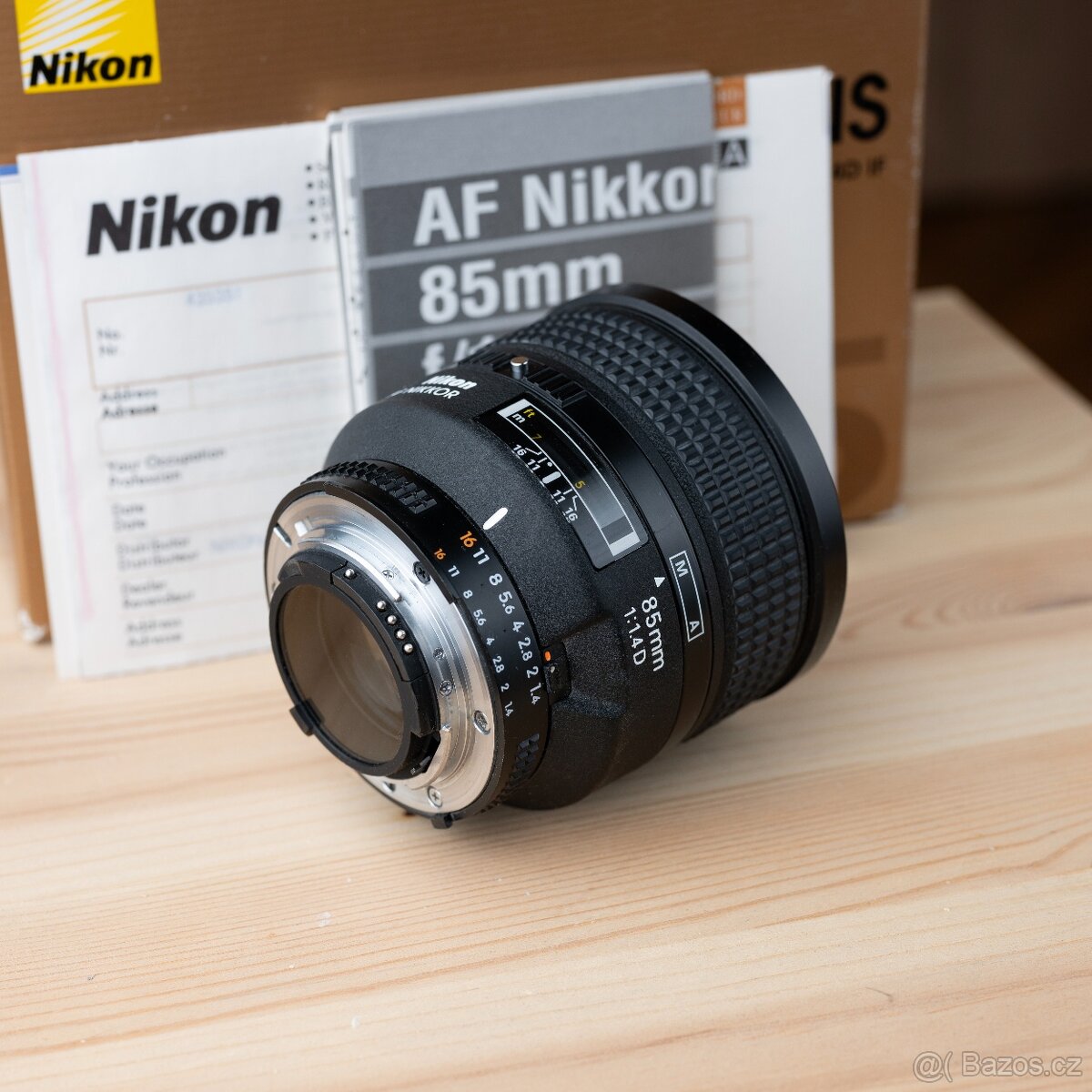Prodám Nikon 85mm F 1.4 AF-D - 2