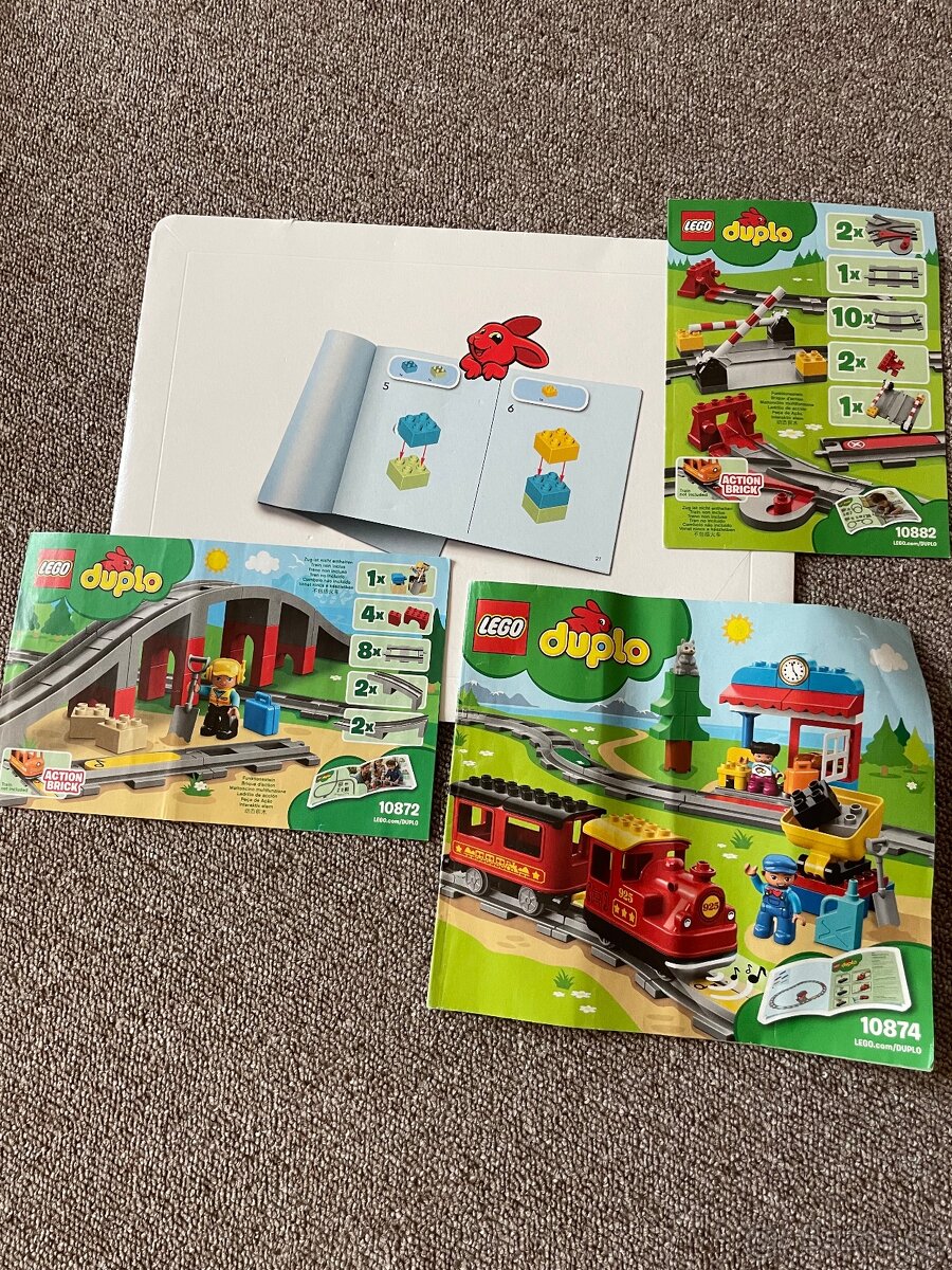 Lego Duplo vlak 3v1 - 2