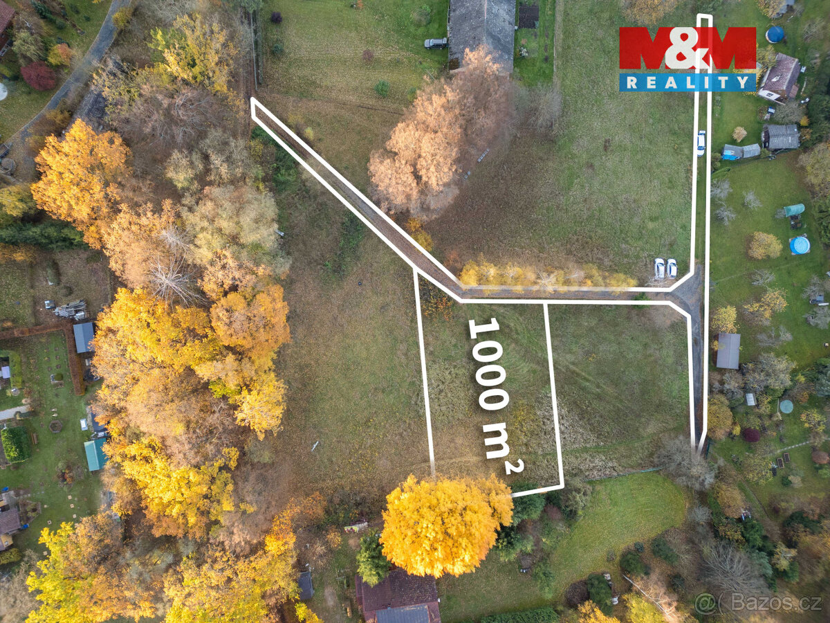 Prodej pozemku k bydlení, 1000 m², Vlašim - 2