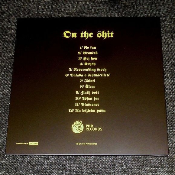 LP Šanov 1 - On The Shit (1992) / LIMITKA / VERY RARE / - 2